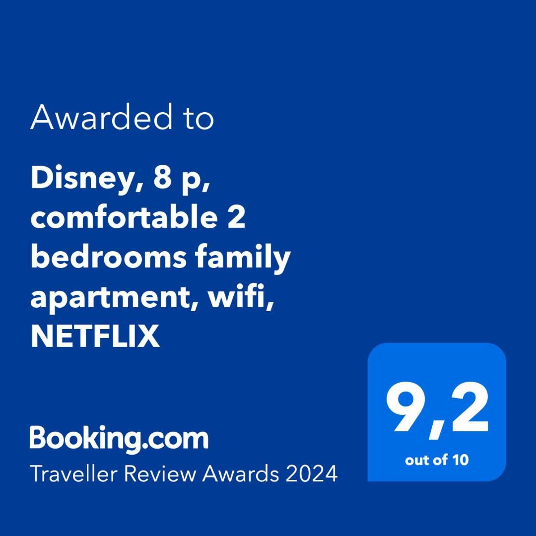 Disney, Very Nice 2 Bedrooms Family Apartment, Wifi, Netflix 8 Pers Chessy Kültér fotó