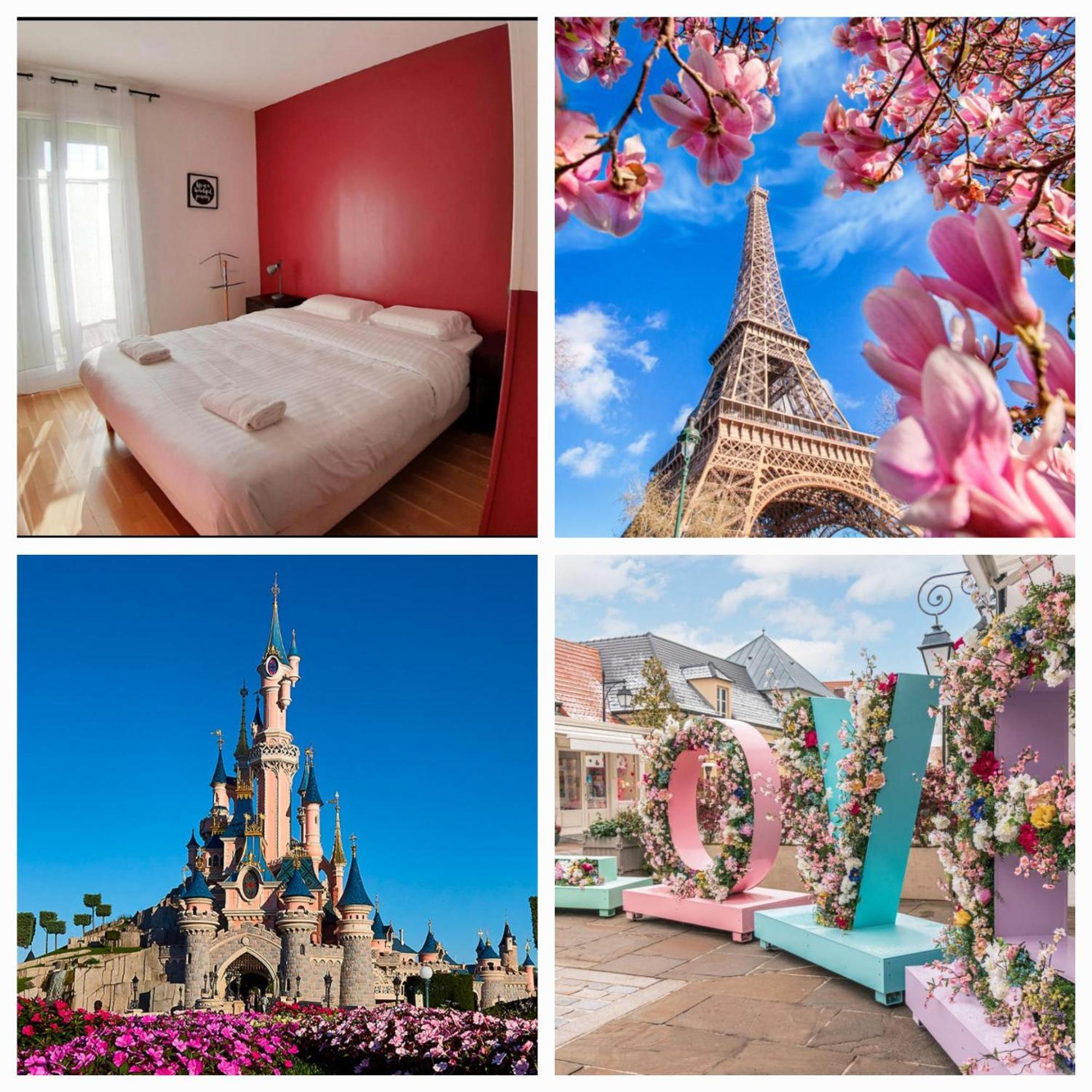 Disney, Very Nice 2 Bedrooms Family Apartment, Wifi, Netflix 8 Pers Chessy Kültér fotó